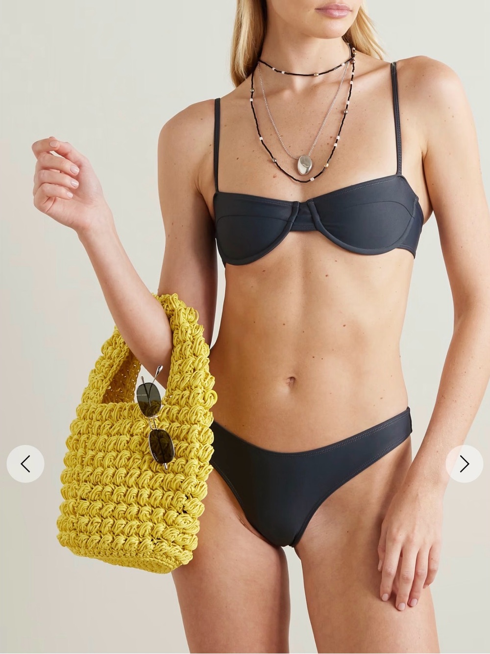 NWT Faithfull the Brand Balconette Underwire Bikini Set (6 top, 8 bottom)